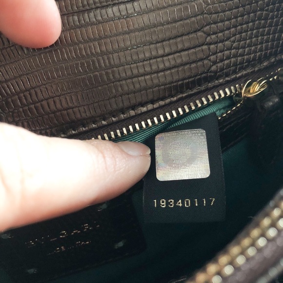 Bulgari Bvlgari Serpenti Lizard Bronze MetallicBag - Picture 15 of 16